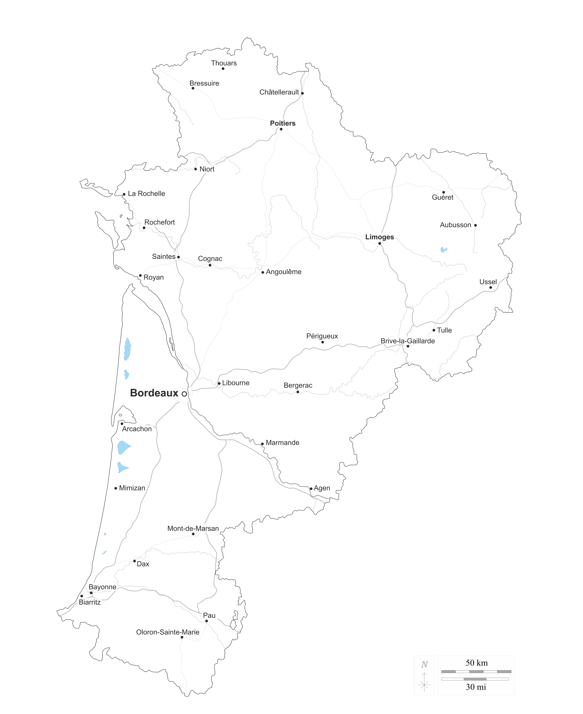 Region map