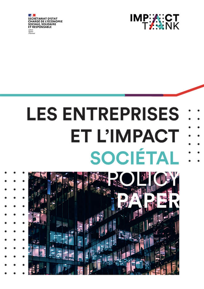Les Entreprises et l&rsquo;impact sociétal